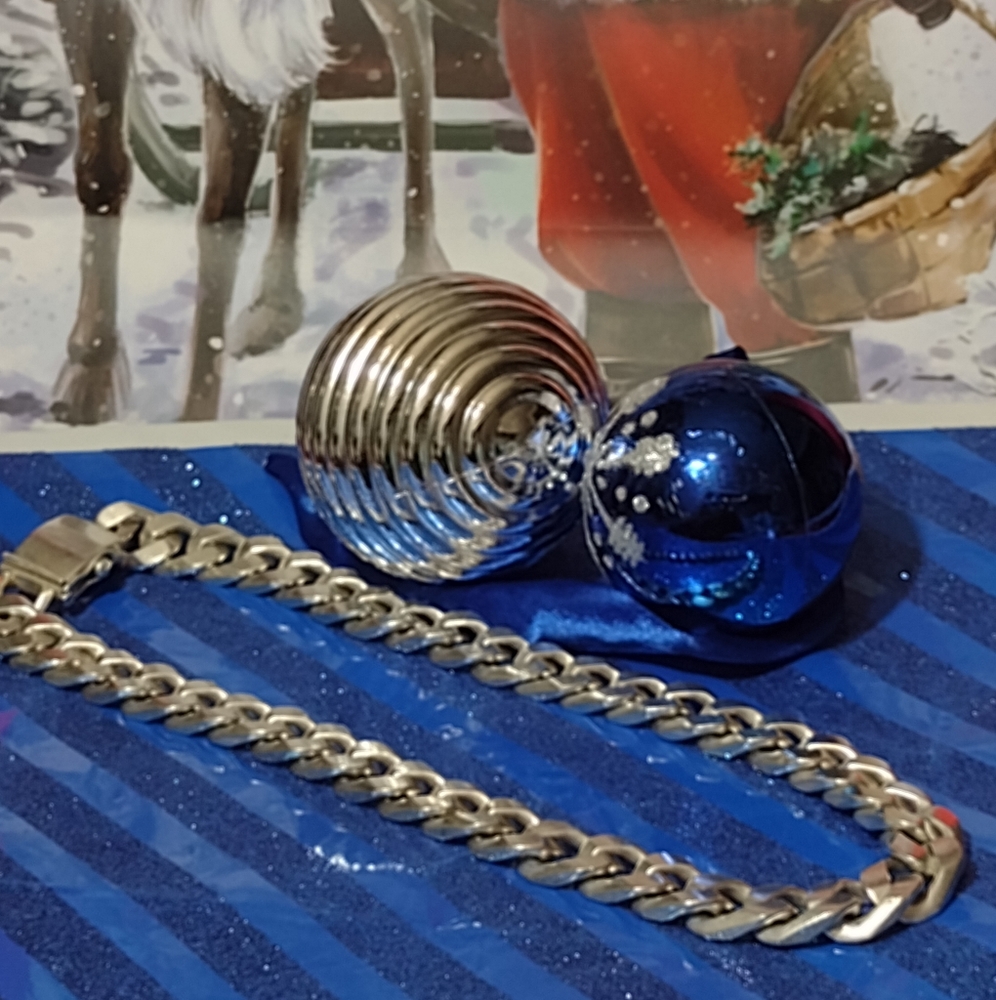 Rock Star ✨ ⭐ 9.83 Ounces of Pure Sterling Silver Heavy Cable Link ITALY - Picture 3 of 11